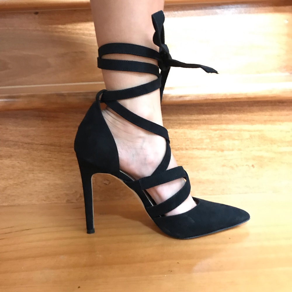 Aldo Unaosien Black Suede Pumps